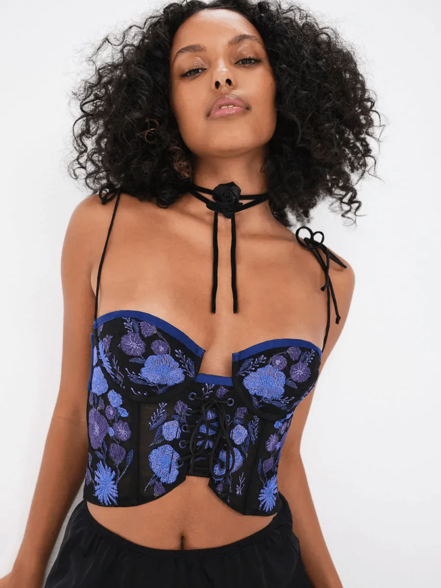 Kaylee Crop Top by For Love & Lemons - FINAL SALE