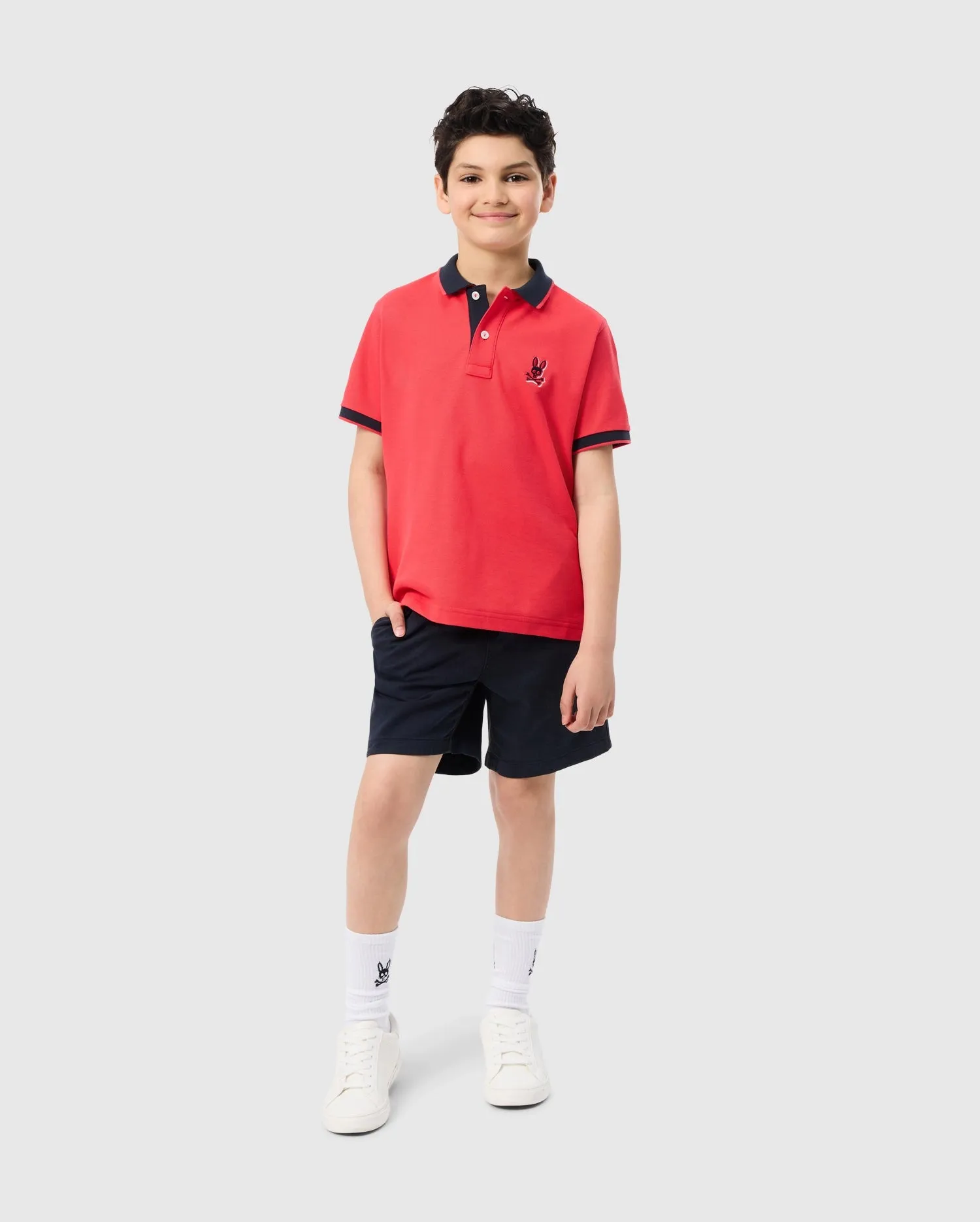 KIDS KAYDEN PIQUE POLO - B0K675C200