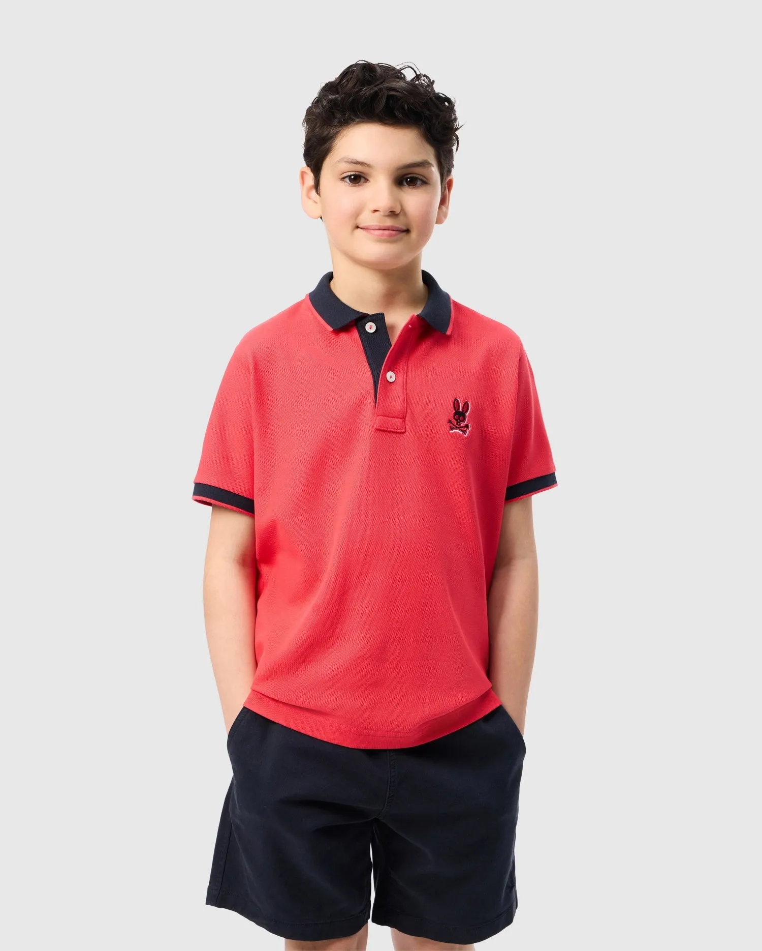 KIDS KAYDEN PIQUE POLO - B0K675C200