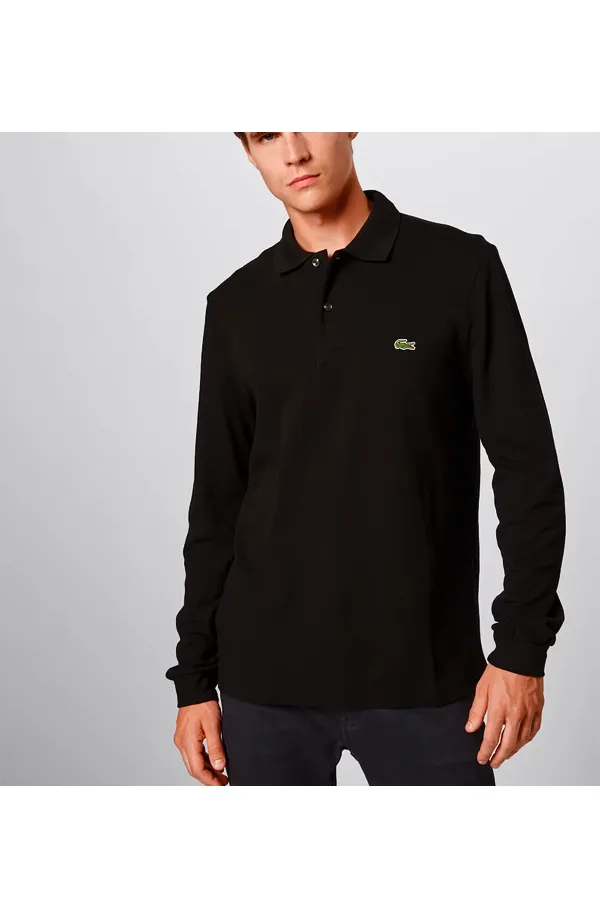 Lacoste Classic L/S Polo Piké Black