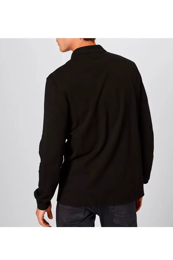 Lacoste Classic L/S Polo Piké Black