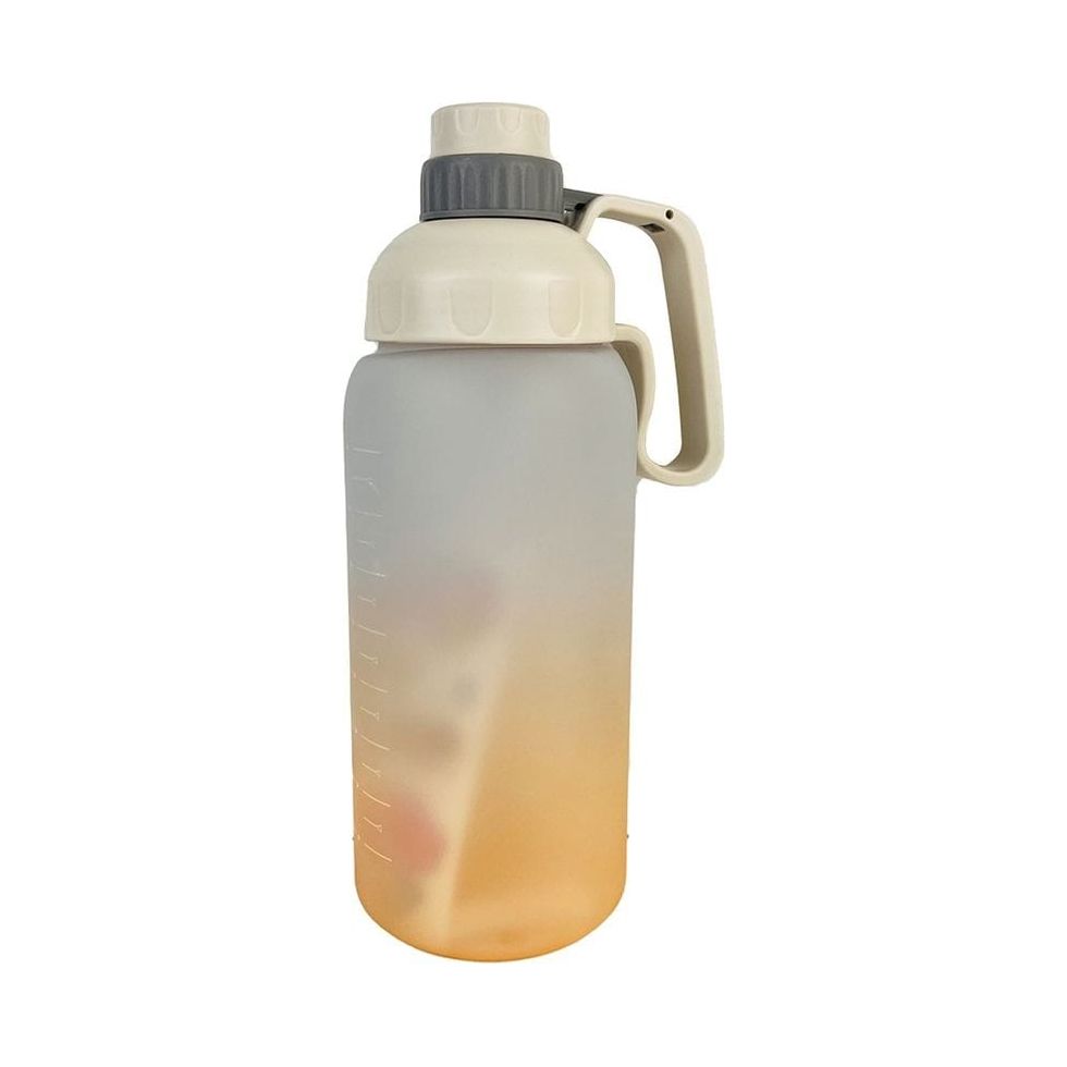 Large Capacity Straw Water Bottle