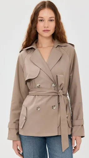 Lioness   Cropped Trencherous Coat 