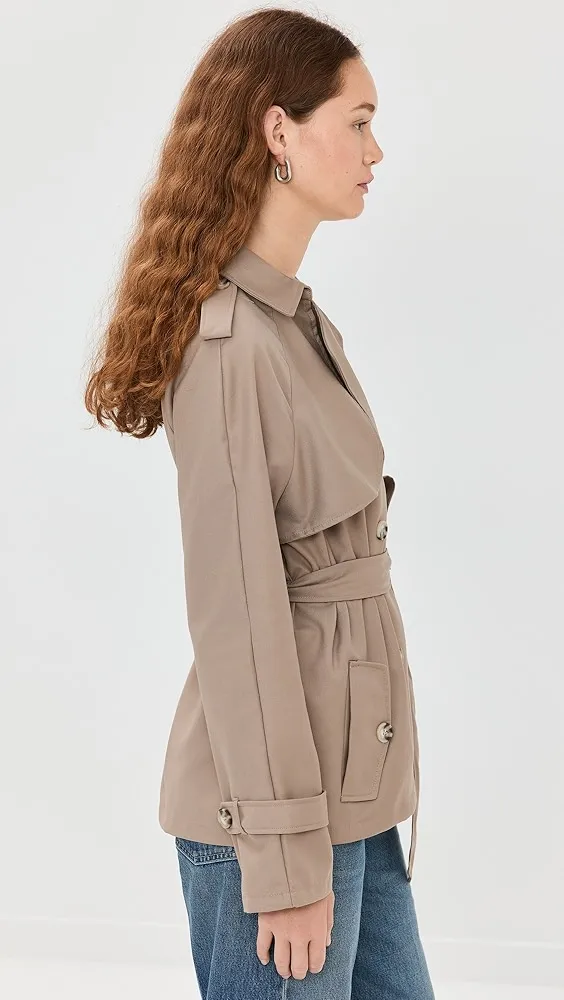 Lioness   Cropped Trencherous Coat 