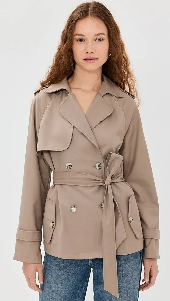 Lioness   Cropped Trencherous Coat 