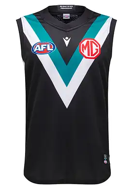 Macron Port Adelaide Authentic Mens Home Guernsey <br> 58542660