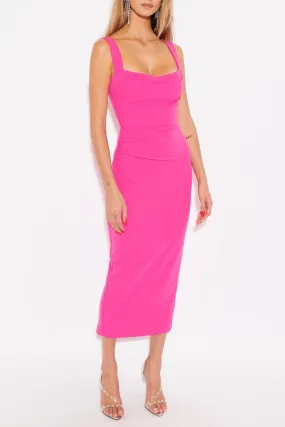 Marbella Dress - Fuchsia