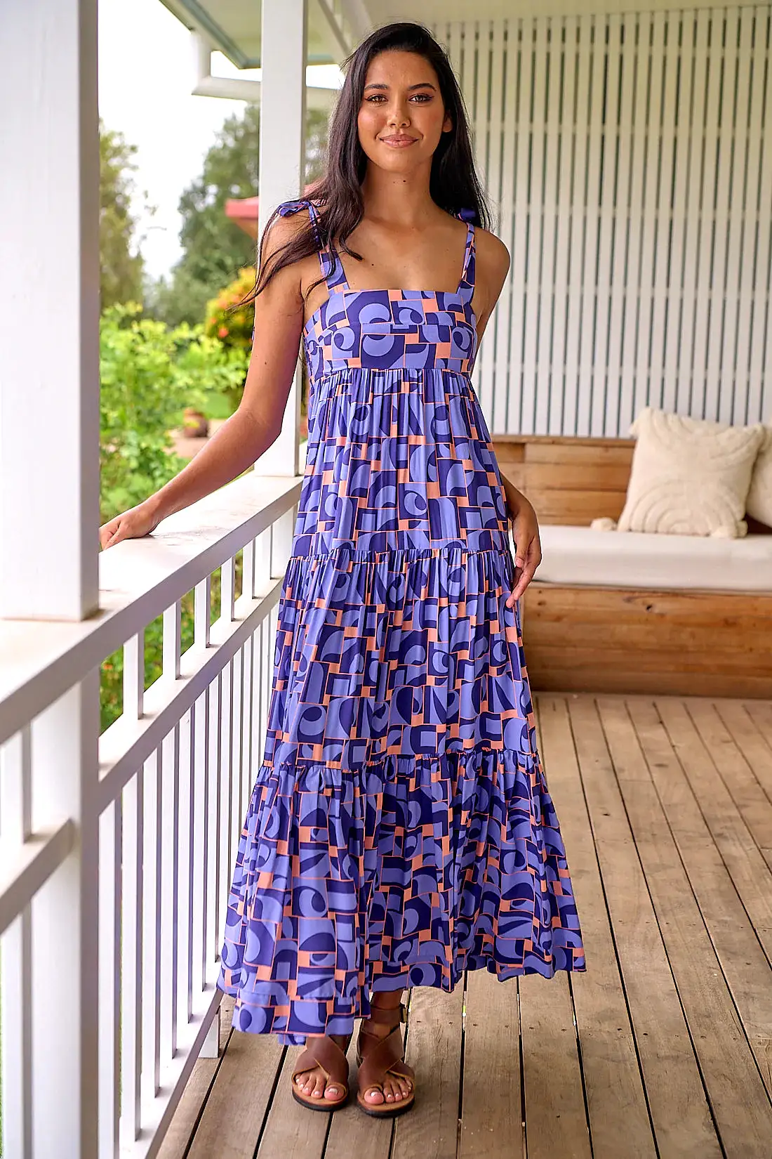 Marley Maxi Dress Abbi Print