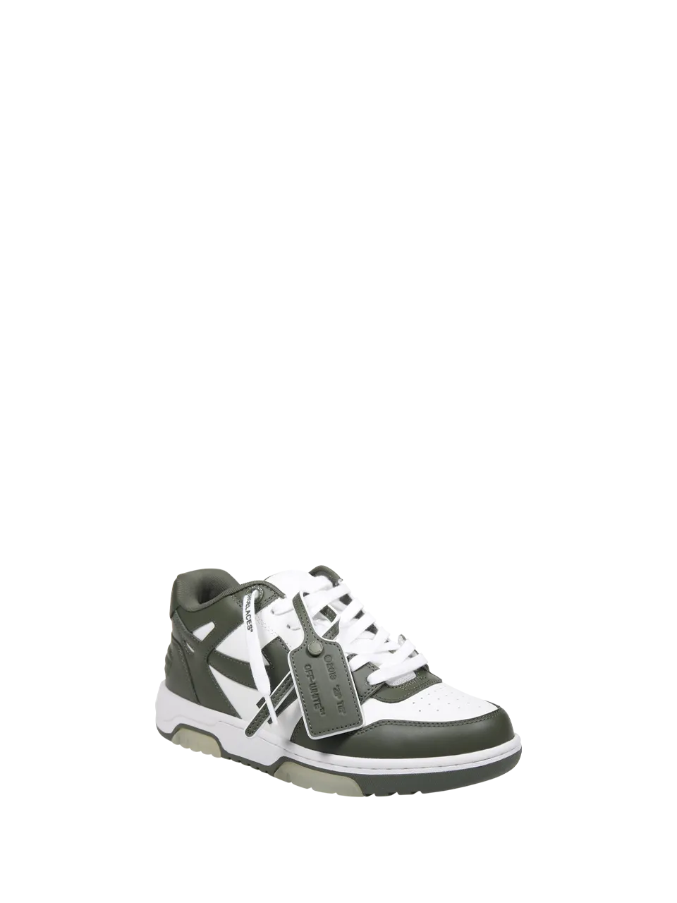 MEN OFF-WHITE WHITE CALF LEATHER OUT OF OFFICE SNEAKER