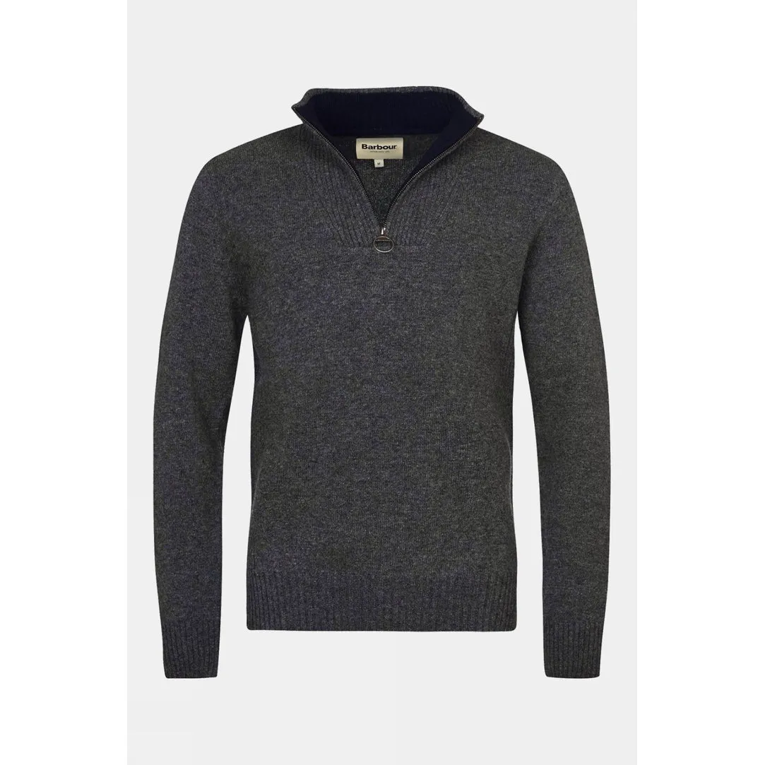 Mens Essential Half Zip Jumper