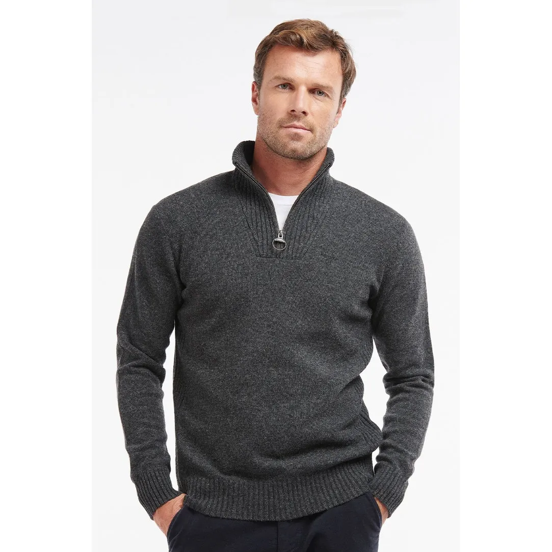 Mens Essential Half Zip Jumper