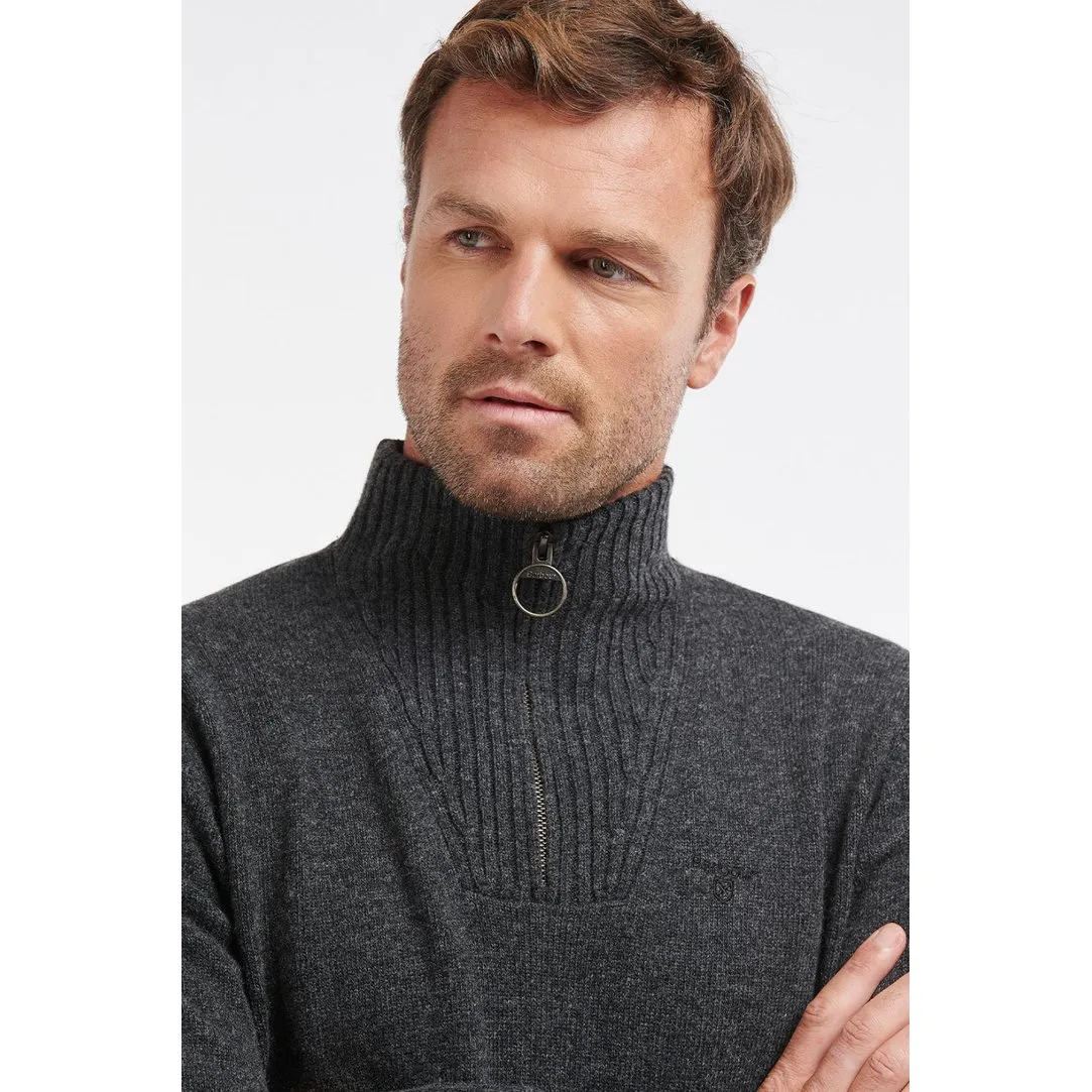 Mens Essential Half Zip Jumper