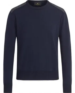 Mens Kerrigan Jumper Washed Navy