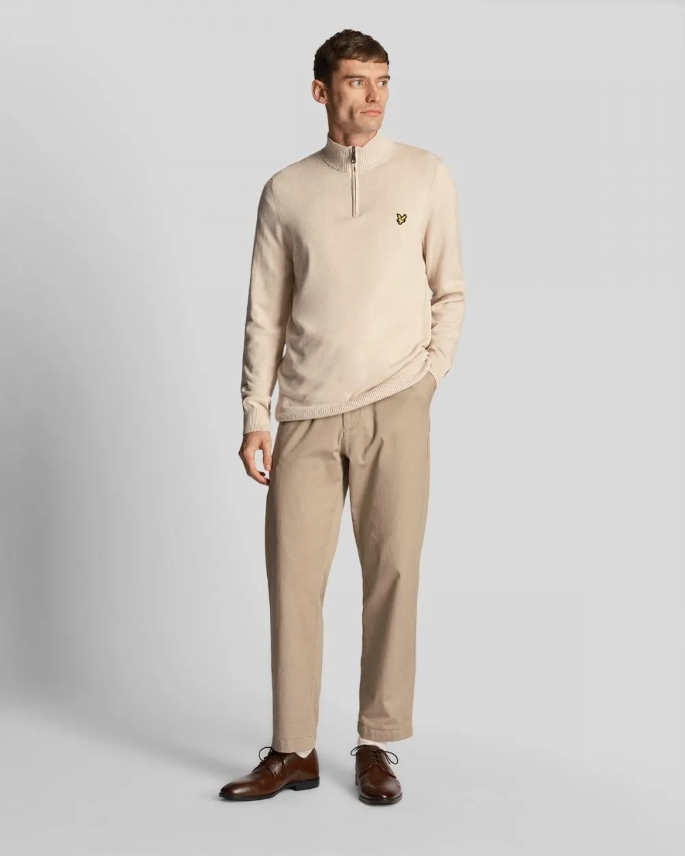 Mens Quarter Zip Jumper