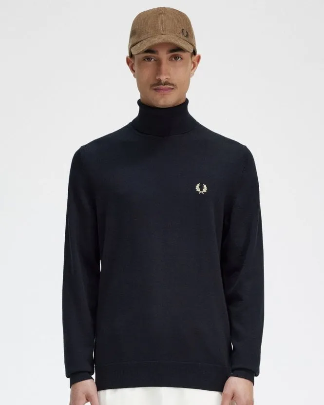 Mens Roll Neck Jumper