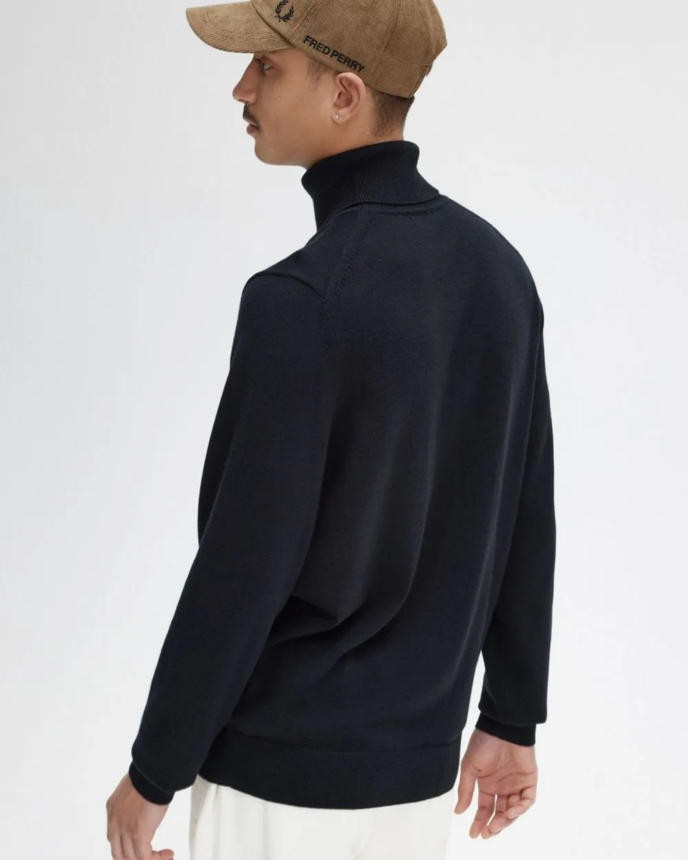 Mens Roll Neck Jumper