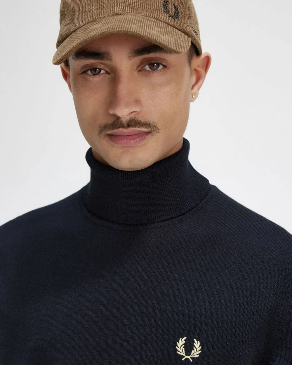 Mens Roll Neck Jumper