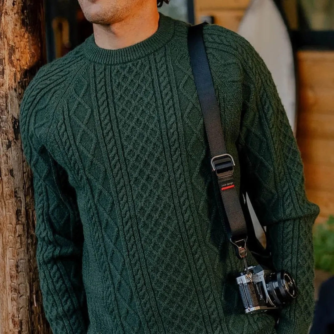 Mens Sandbar Cable Jumper