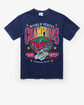 MINNESOTA TWINS COOPERSTOWN WORLD SERIES LOCKER VINTAGE '47 TUBULAR TEE