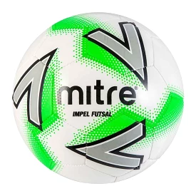 Mitre Impel Futsal Ball (White/Green/Black)