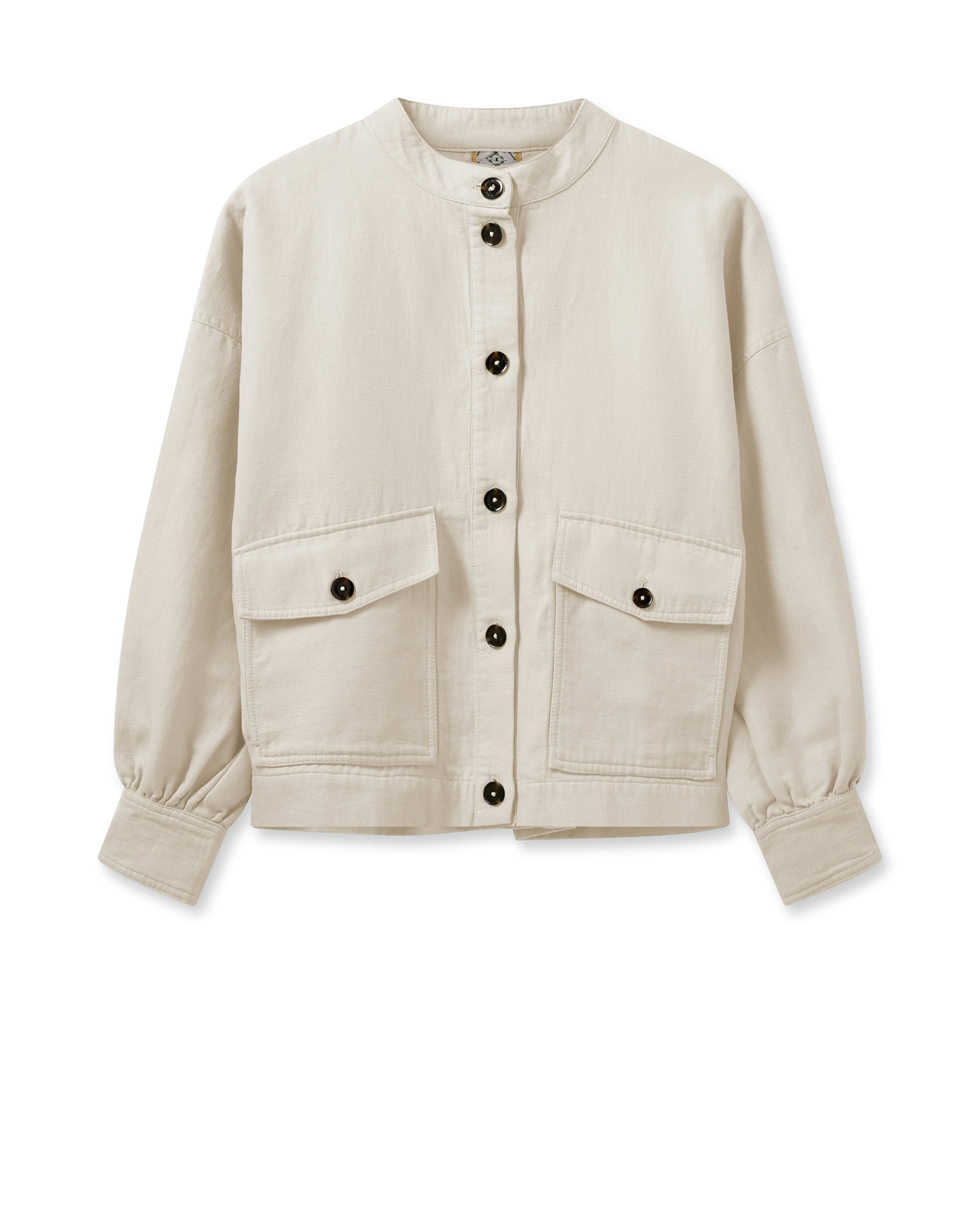 MMJoplin Linen Jacket Ecru