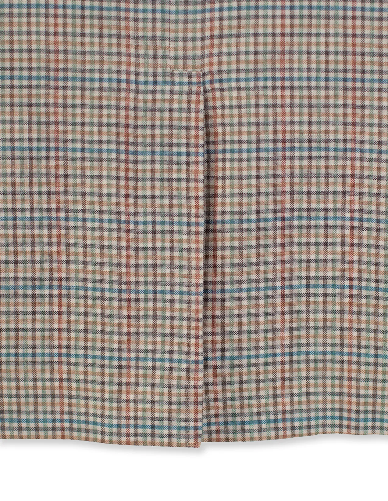 MULTICOLOR TAN CHECK SPORT COAT