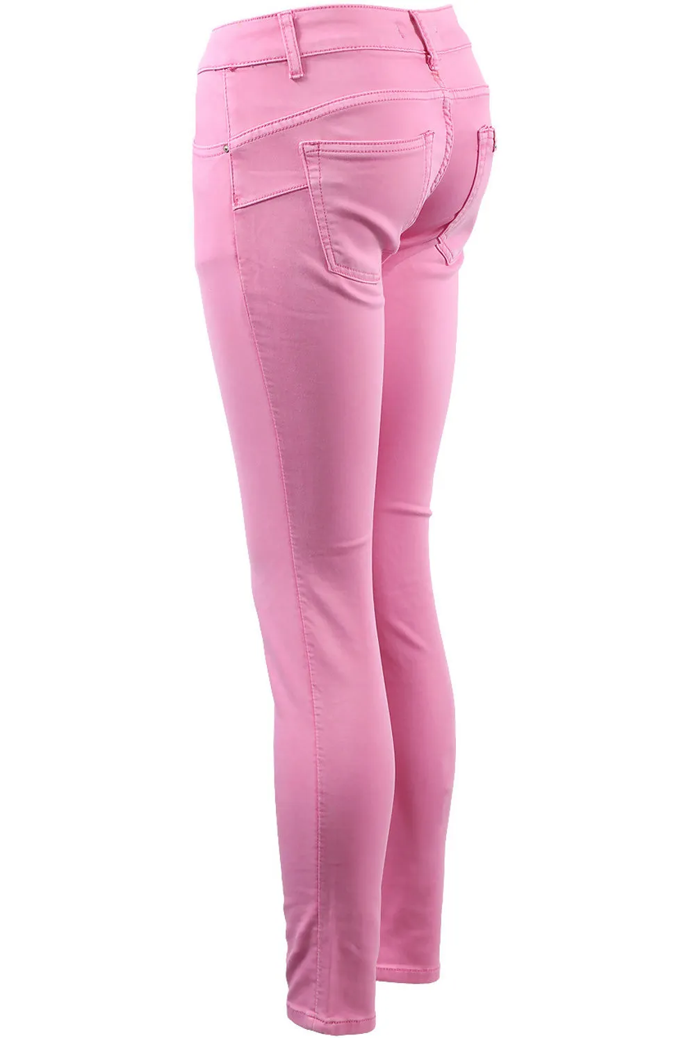 Pink Denim Skinny Jeans