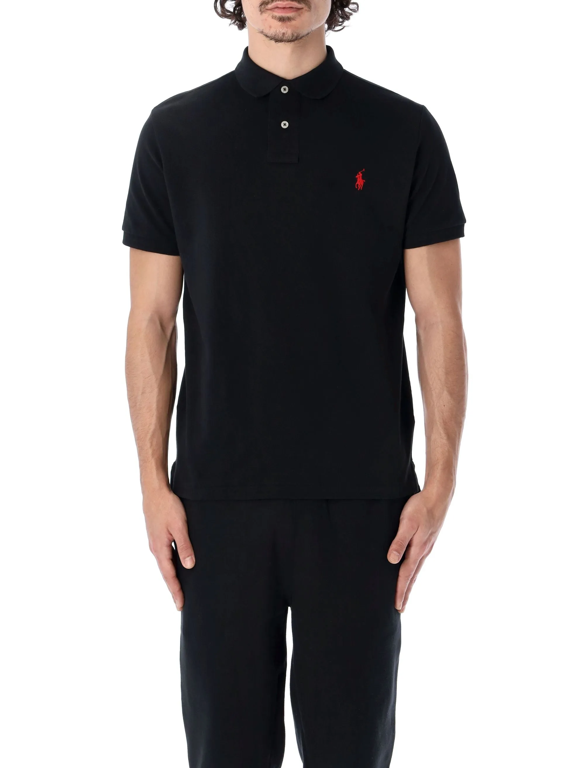 Polo Ralph Lauren Logo Embroidered Polo Shirt