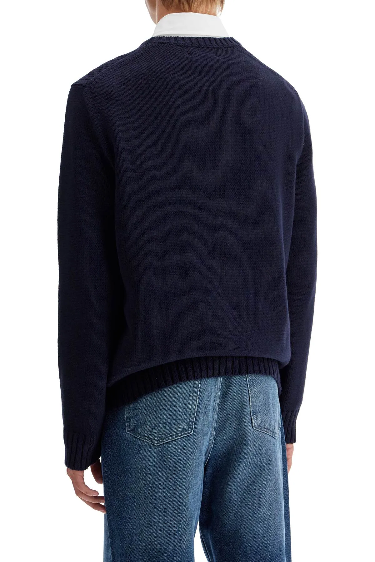 Polo Ralph Lauren Sweater With American Flag   Blue