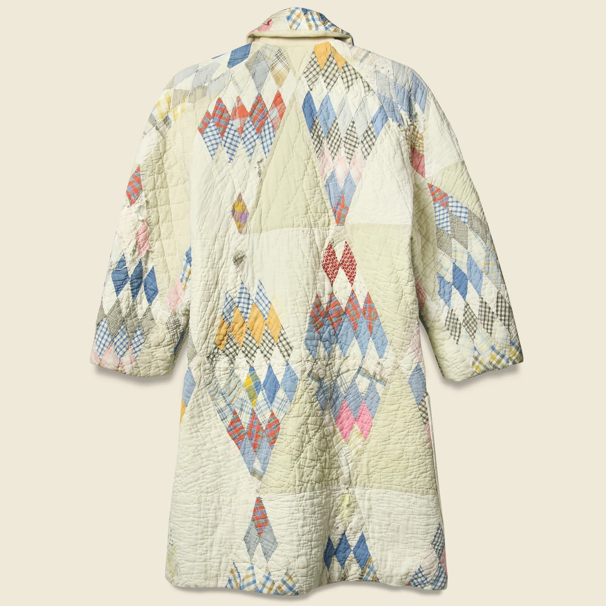 Quilt Coat - White Diamond