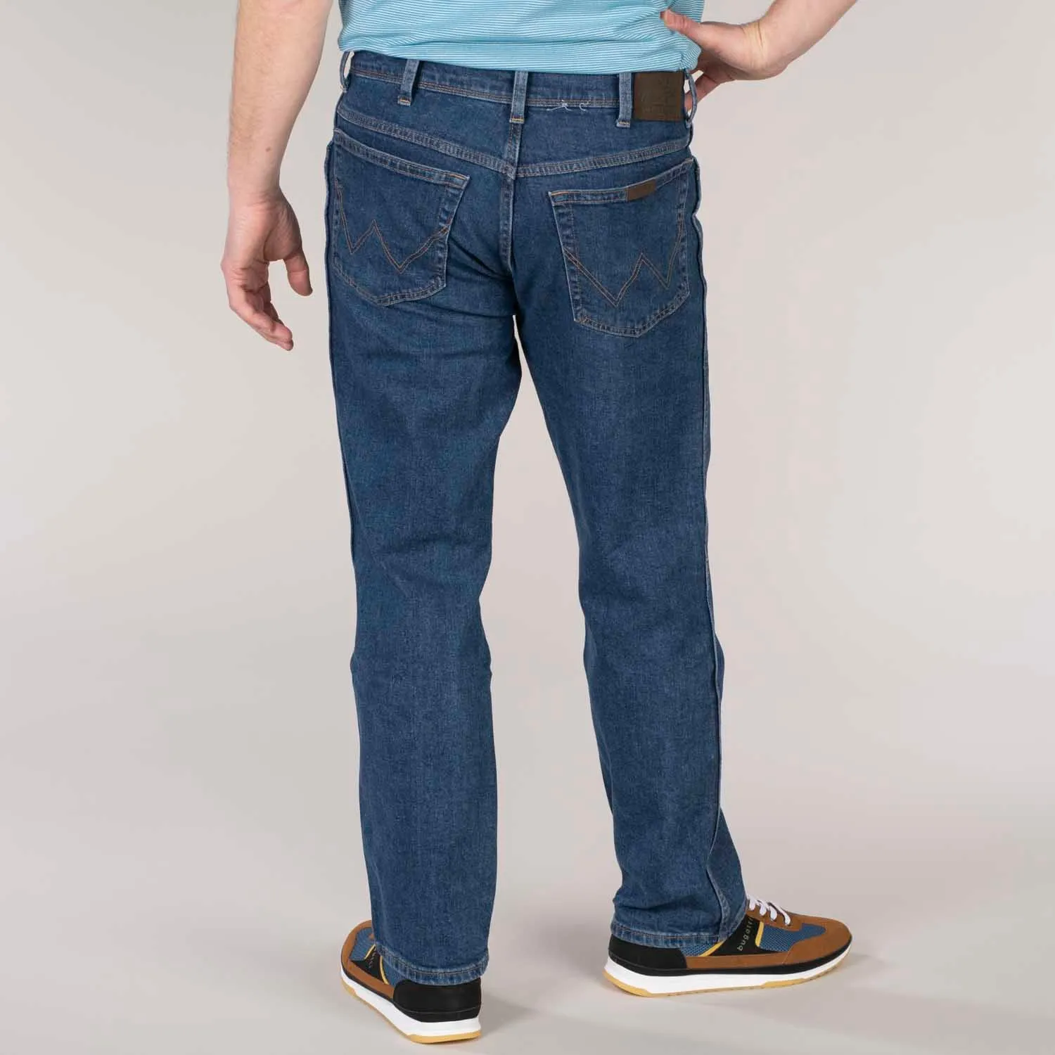 Regular Fit Standard Denim Jean - Darkstone