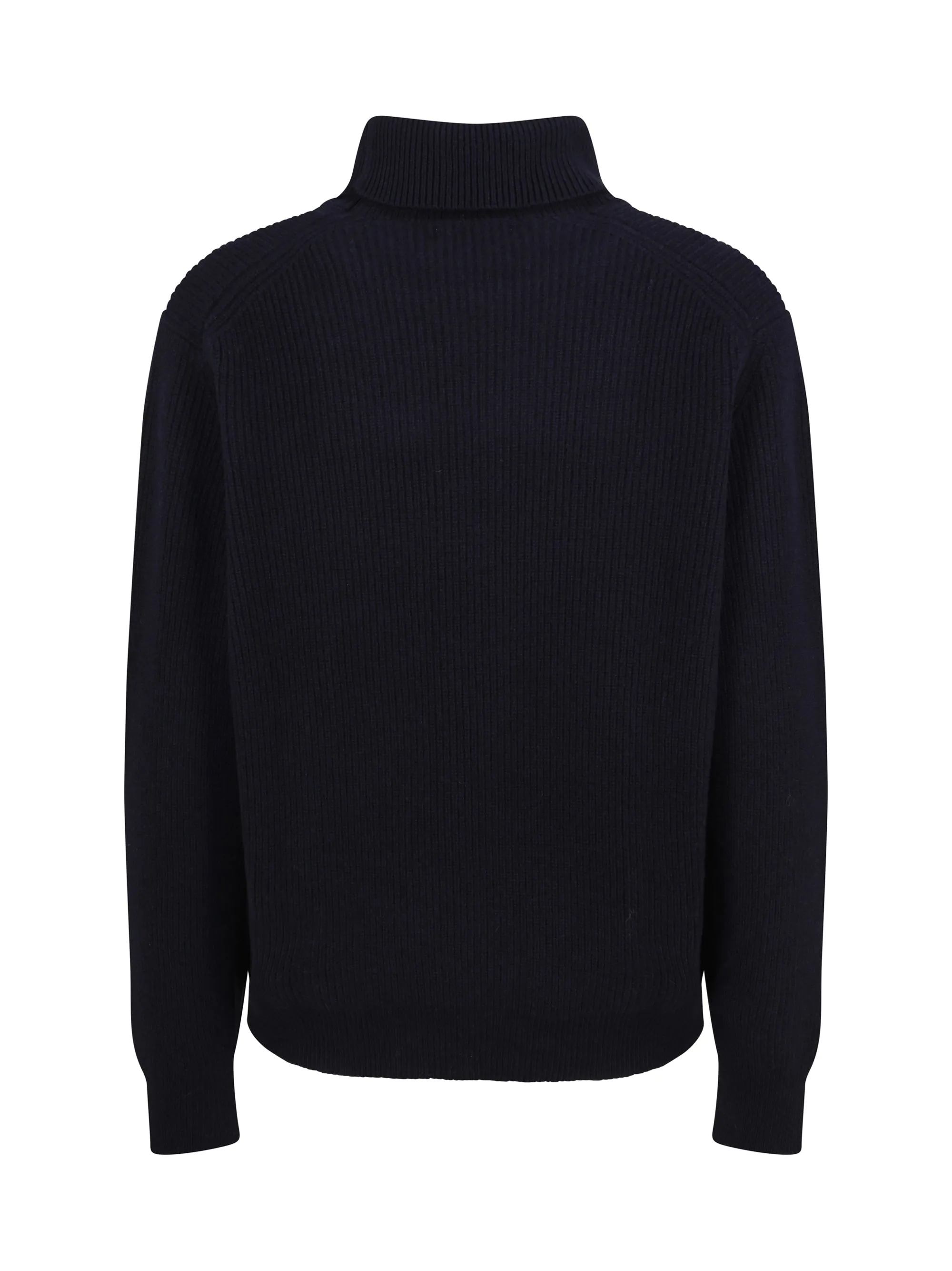 Ribbed wool and cashmere sweater