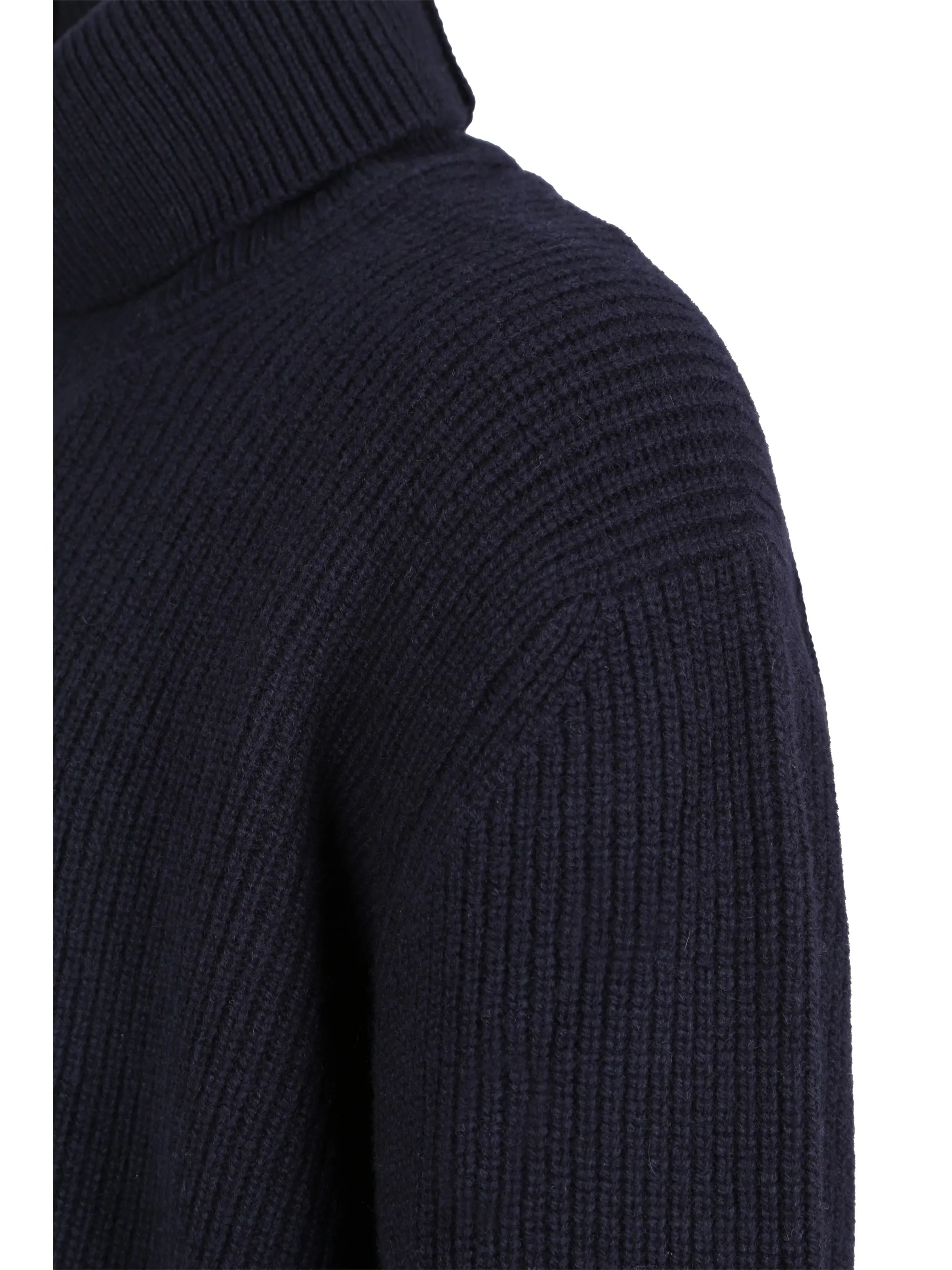 Ribbed wool and cashmere sweater