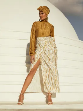 Seur Skirt - Fiore Gold