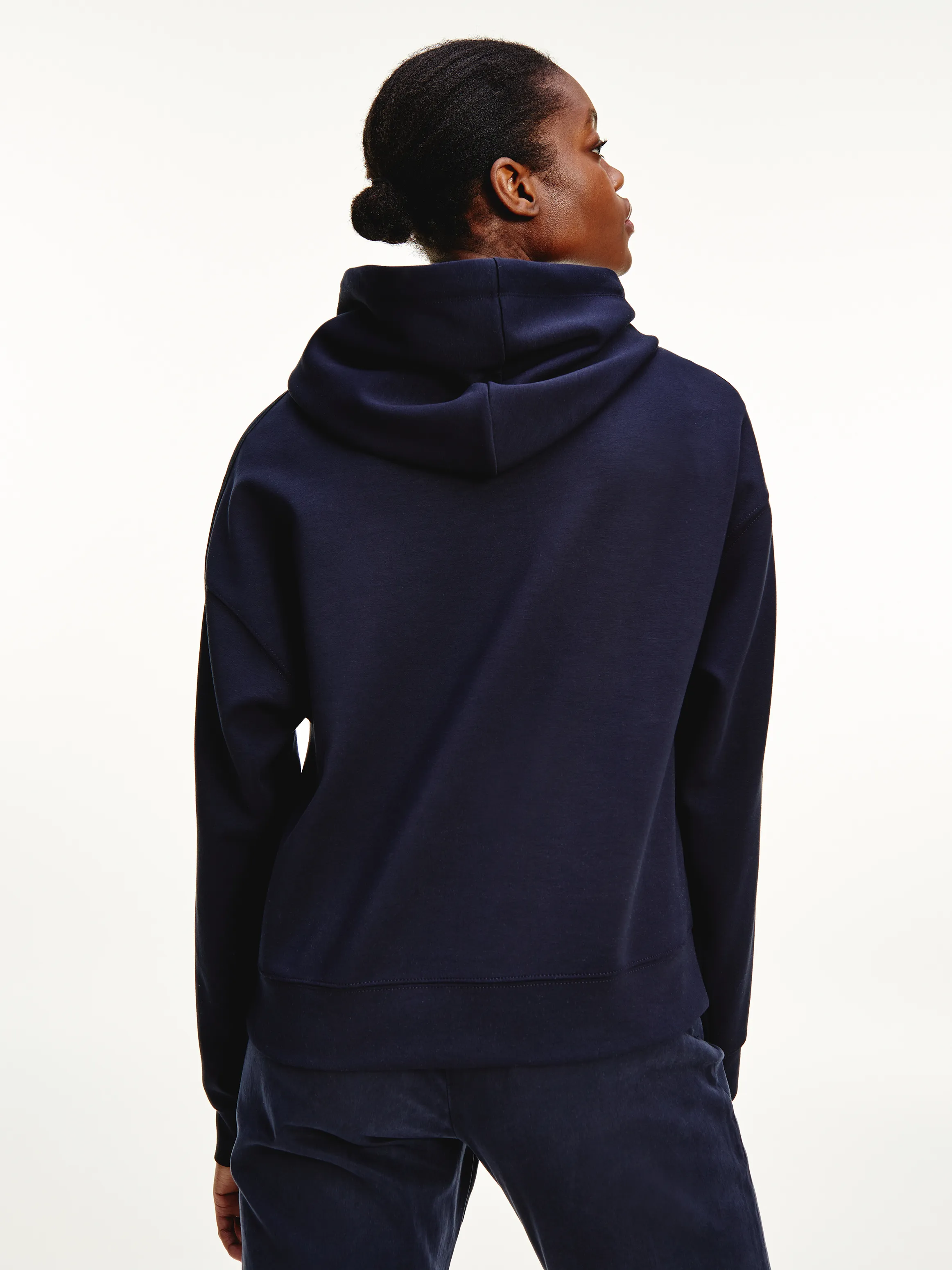 Signature Logo Relaxed Fit Hoodie |  Hoodies |  Tommy Hilfiger