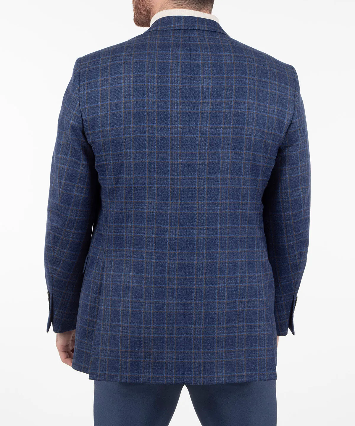 Signature Men's Plaid Sport Coat