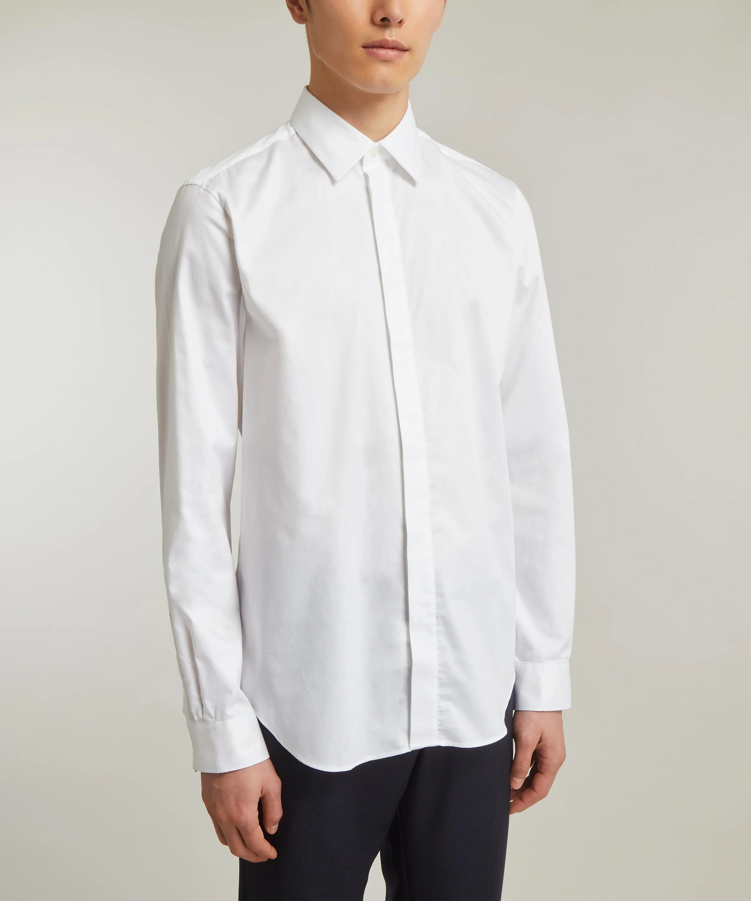 Slim-Fit Twill Easy Care Shirt