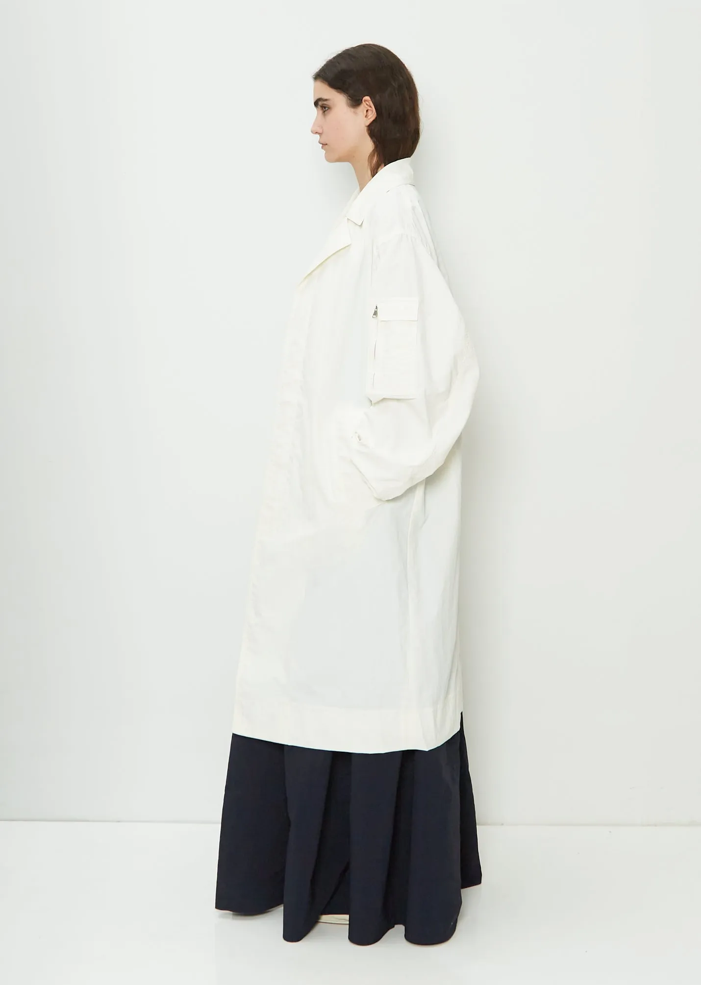 Technical Nylon Coat — Butter