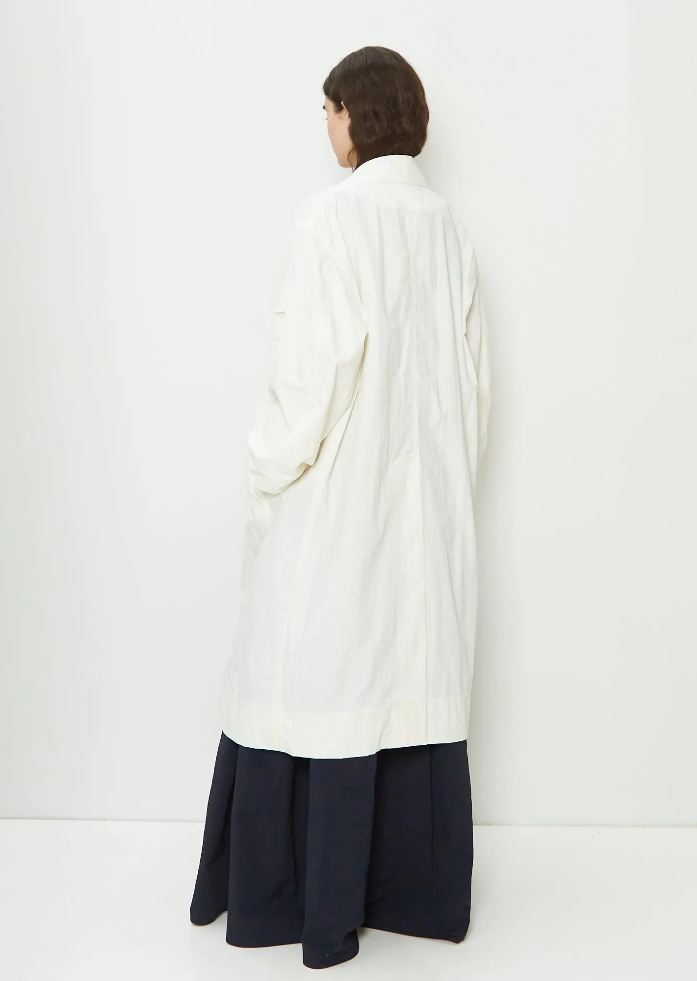 Technical Nylon Coat — Butter