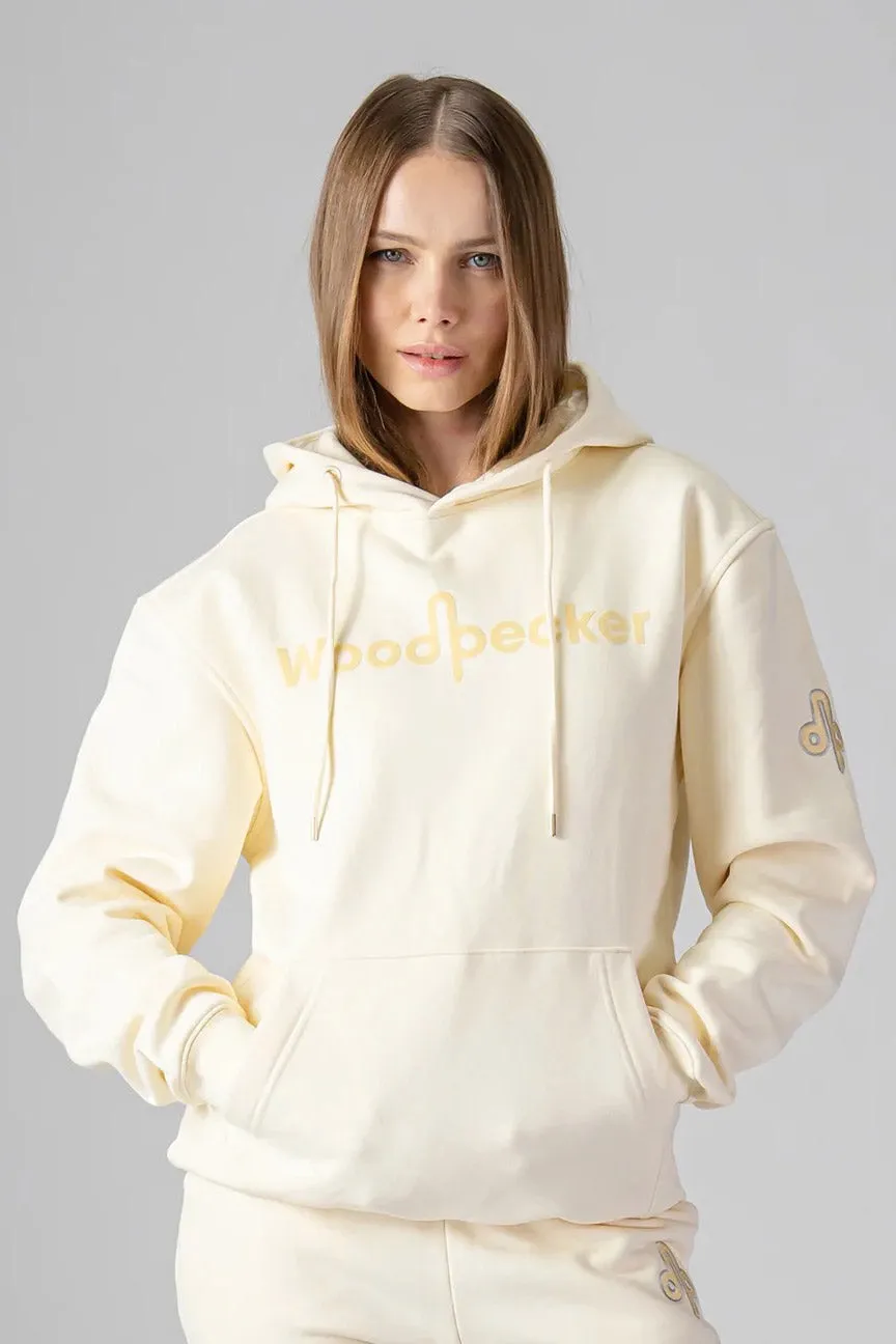 Unisex Cotton Hoodie - Cream