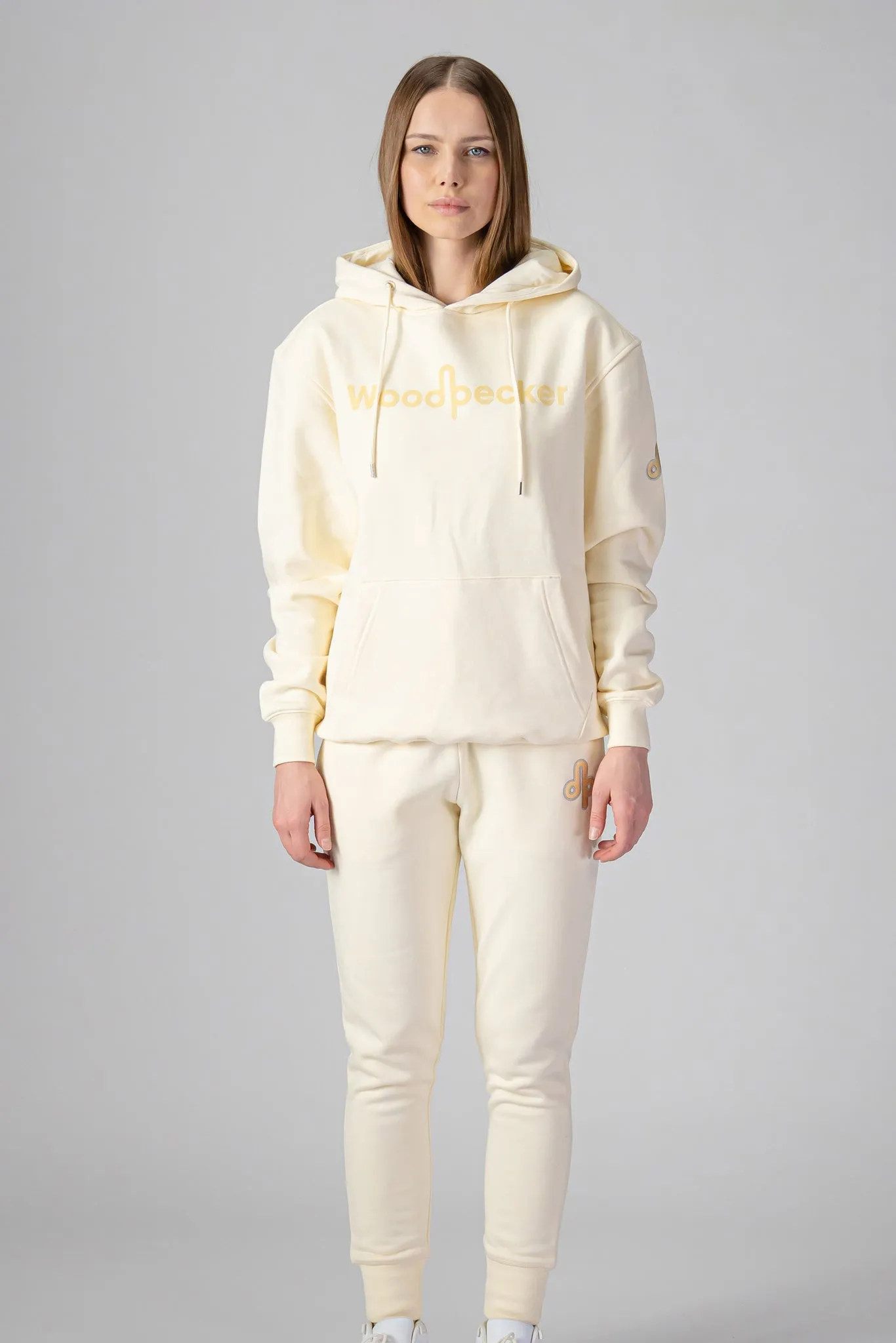 Unisex Cotton Hoodie - Cream