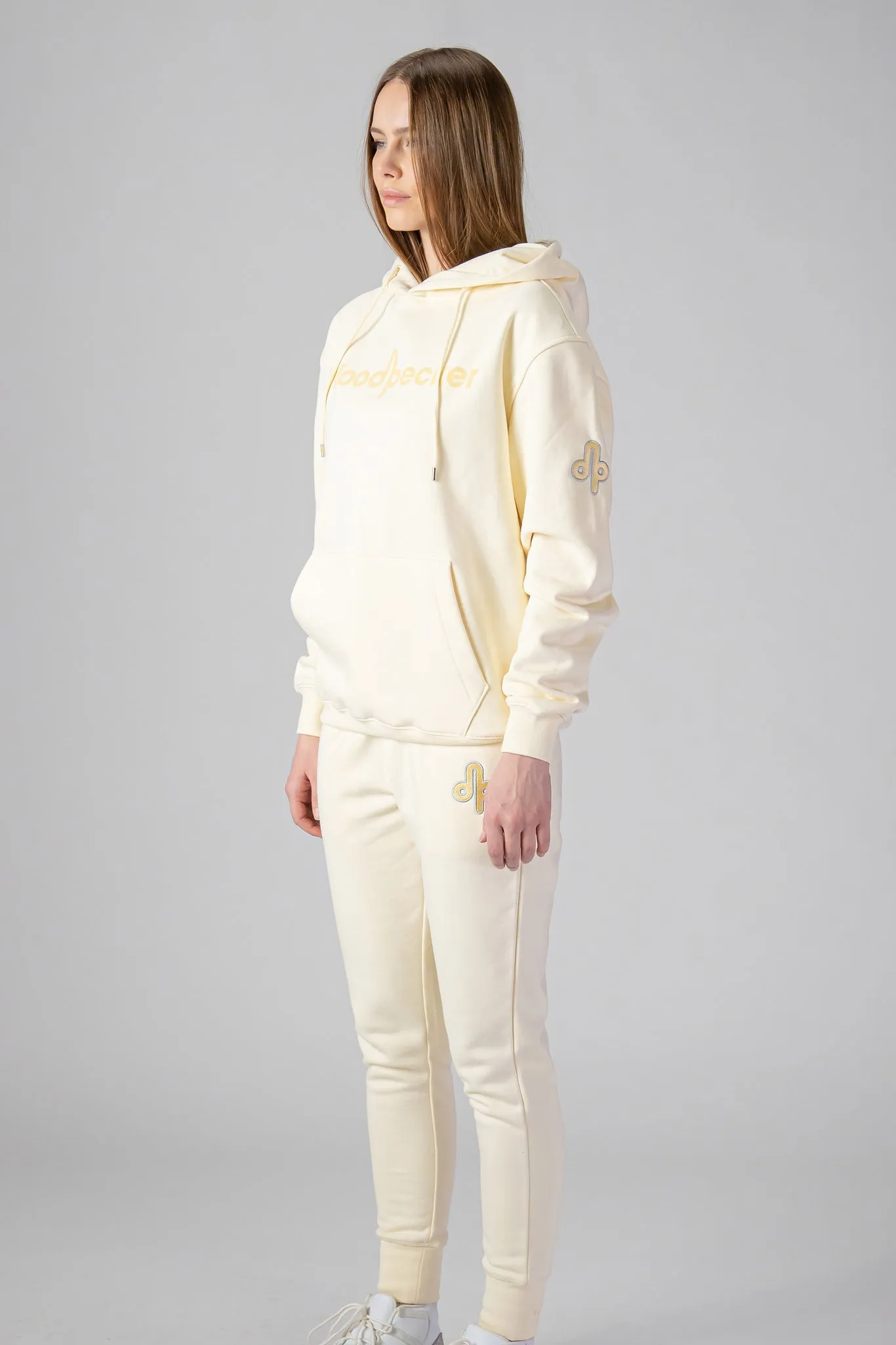 Unisex Cotton Hoodie - Cream