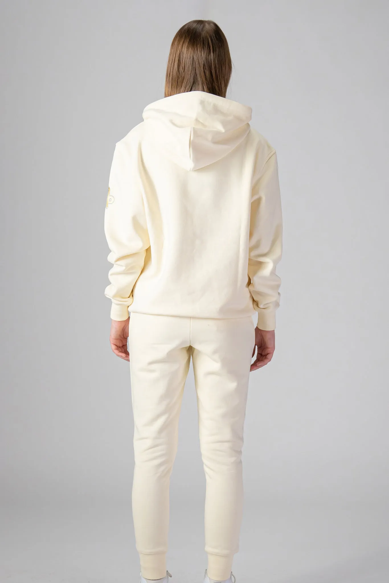 Unisex Cotton Hoodie - Cream