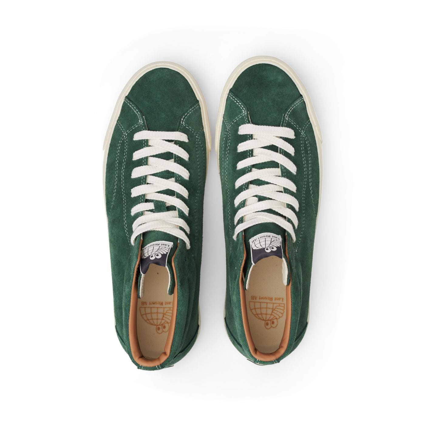 VM003-Hi Suede (Elm Green/White)