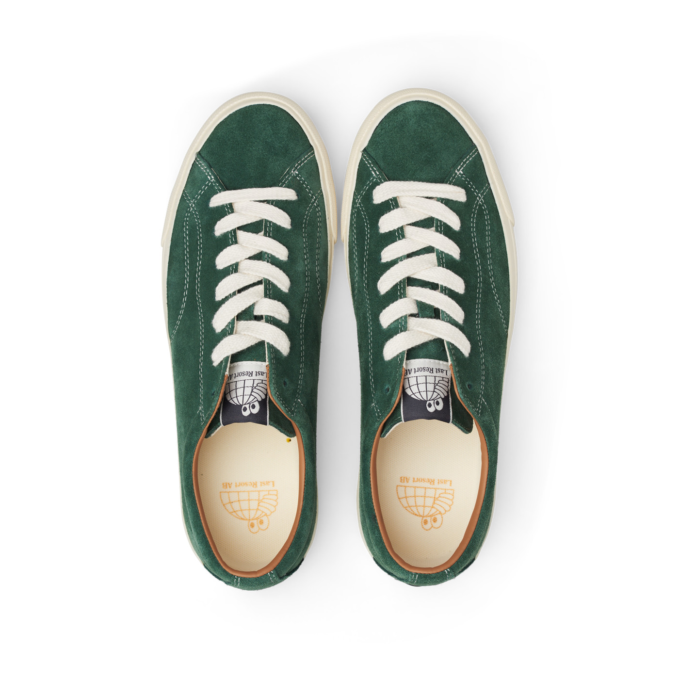 VM003-Lo Suede (Elm Green/White)