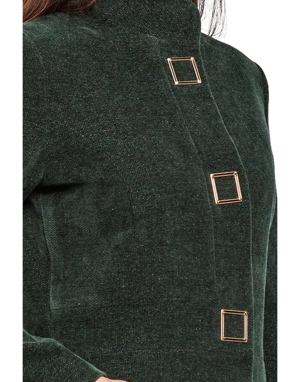 Women Coat D.Green Color